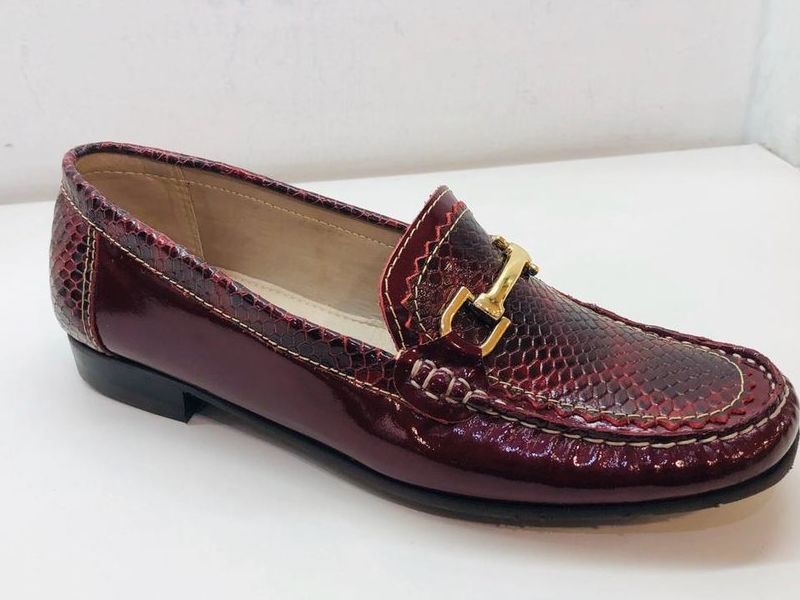Zapato Casual De Piel Rojos 