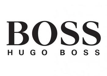 Camisa polo con piqué elástico y logo curvo - Hugo Boss