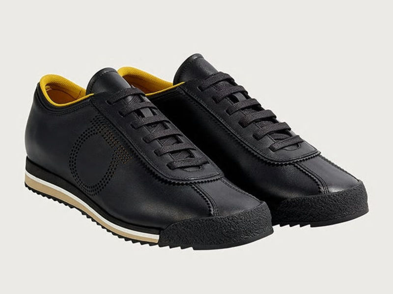 Sneakers Gancini --- Negro