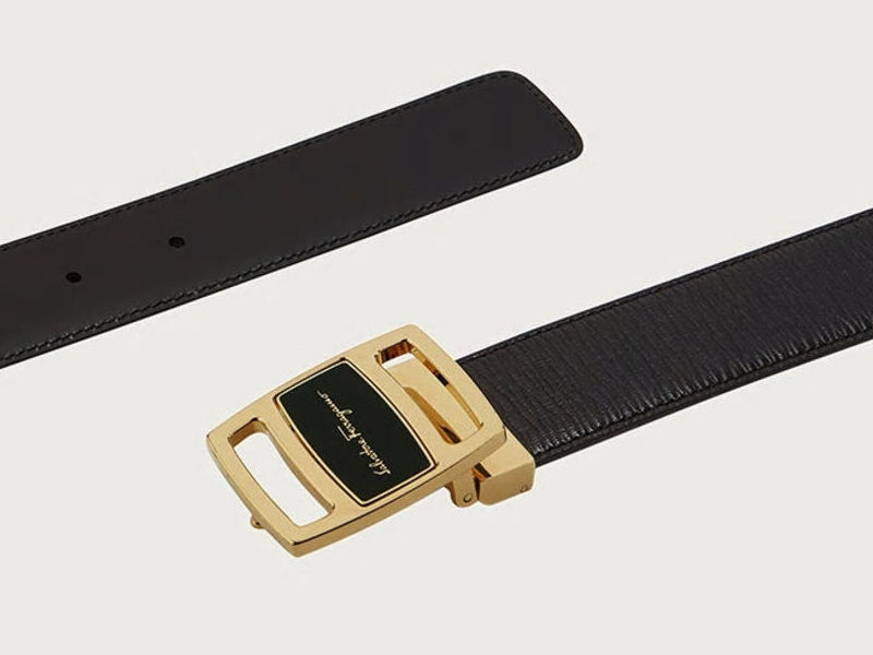 Cinturón Vara reversible - Negro