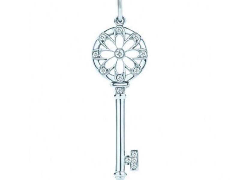 Llave Tiffany Keys Oro 18k c/diamantes
