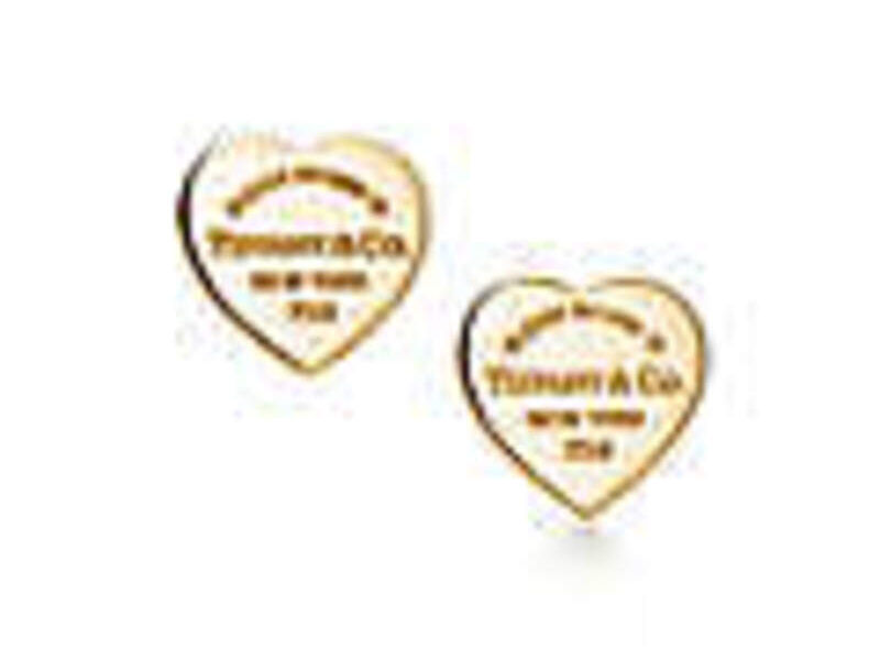 Aretes Return to Tiffany® Oro 18k Heart