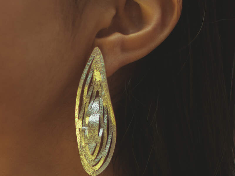 Aretes en plata 