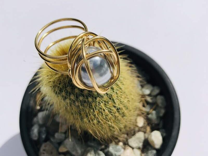 Aretes de perla Majórica